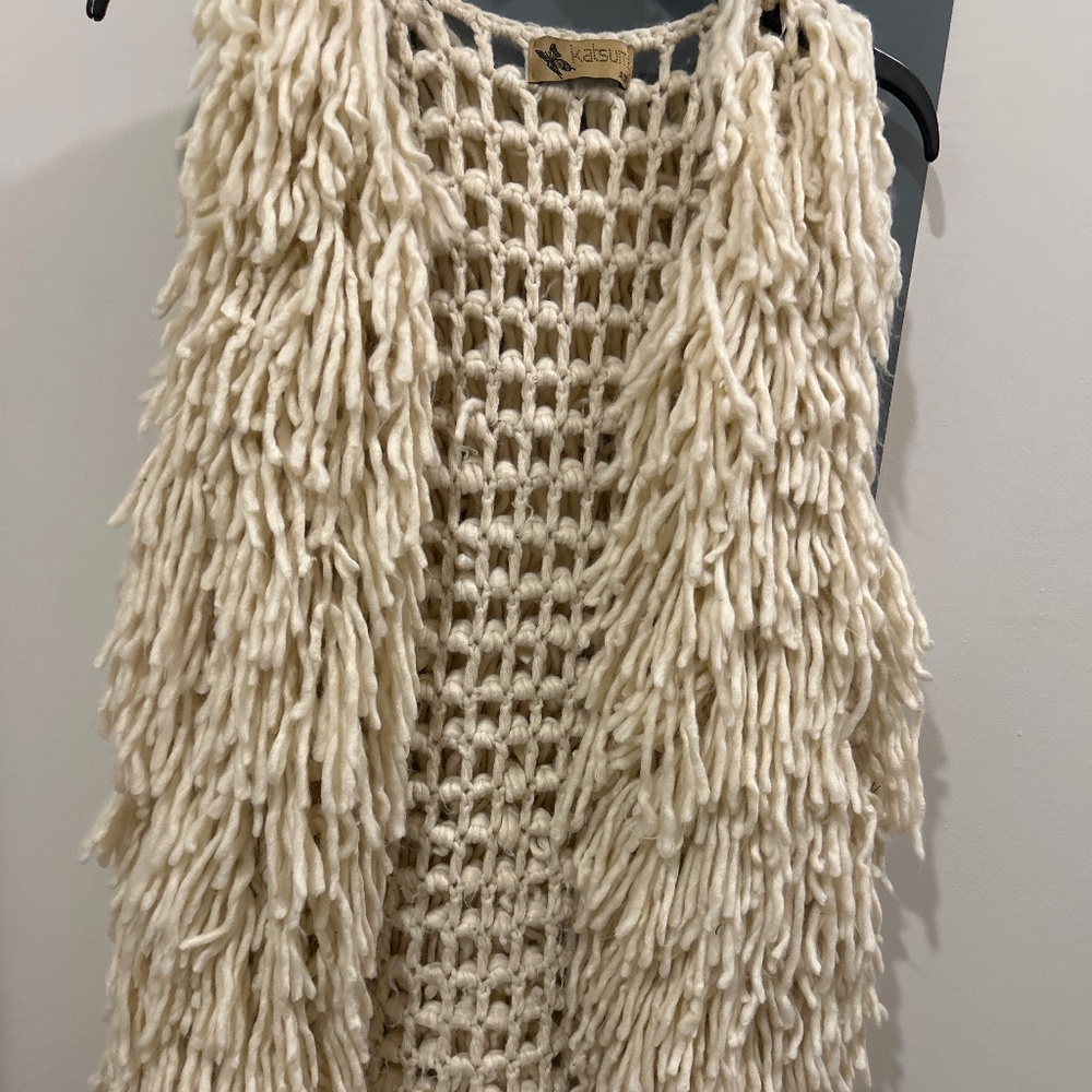 Beautiful crochet vest